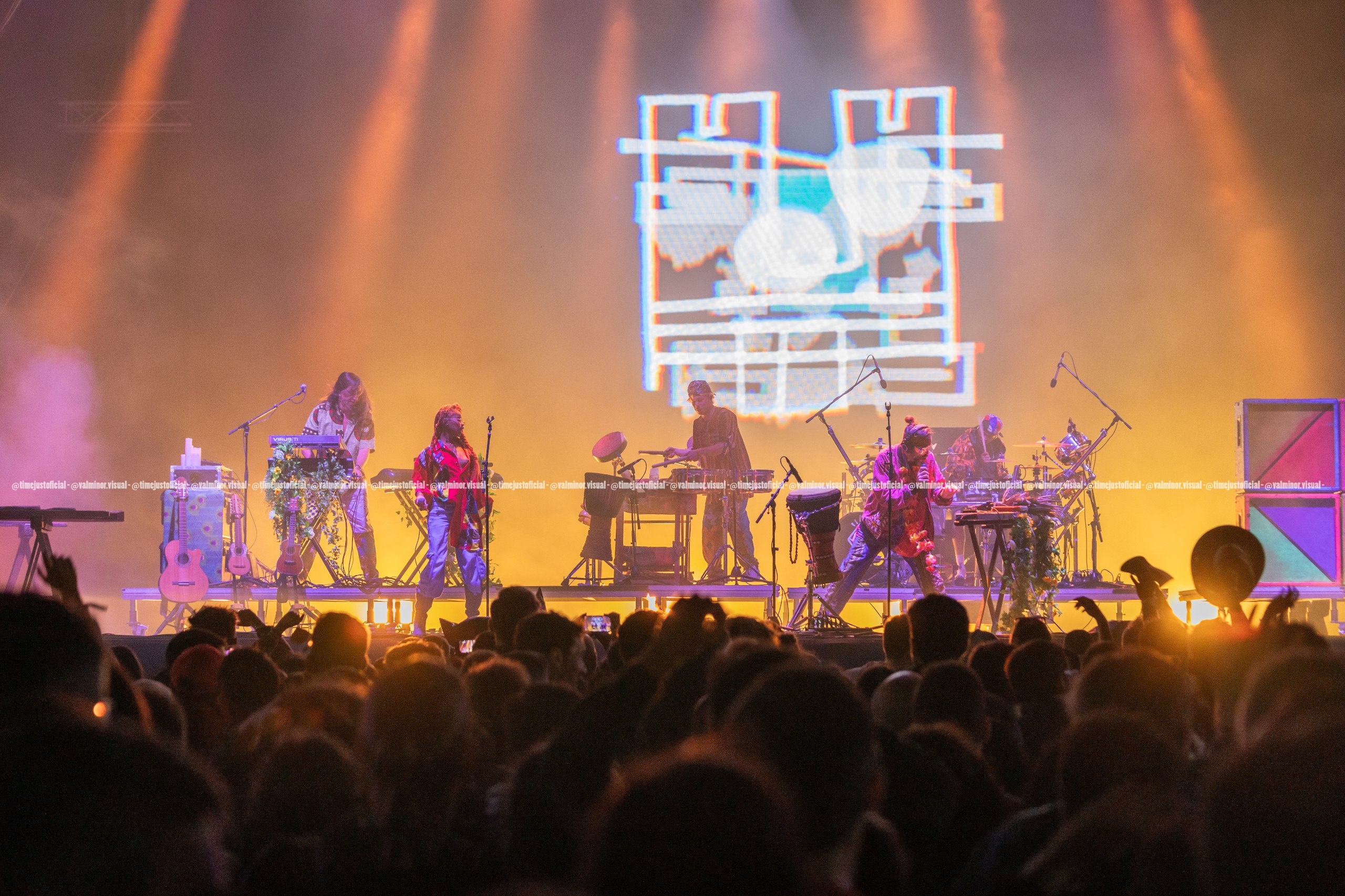 Crystal Fighters en el Atlantic Fest