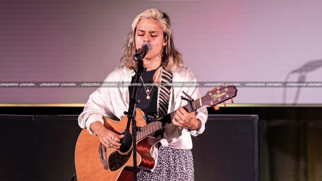 Yoly Saa en un concierto